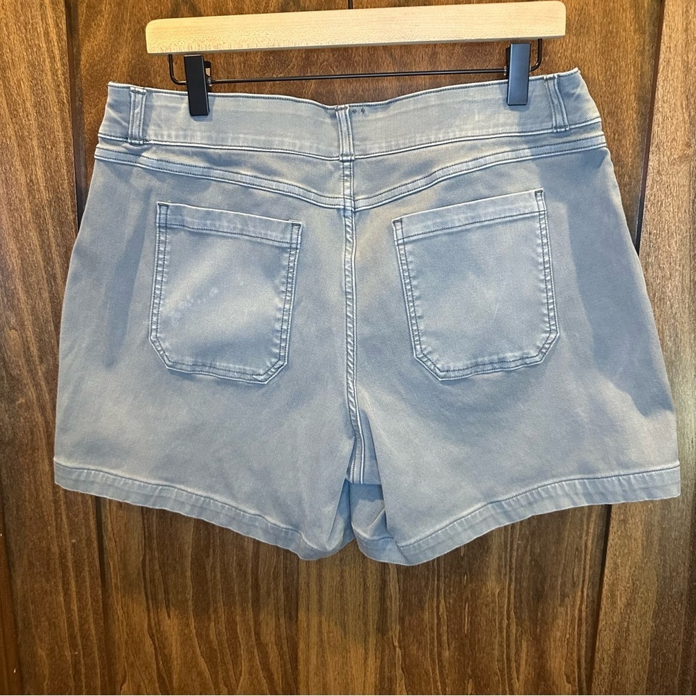 Lot of 4 Pairs of SPANX Women's Shorts - Blue, Orange, Tan, Charcoal - Size XL - Picture 13 of 14